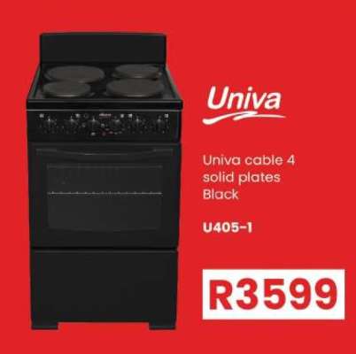 Univa cable 4 solid plates