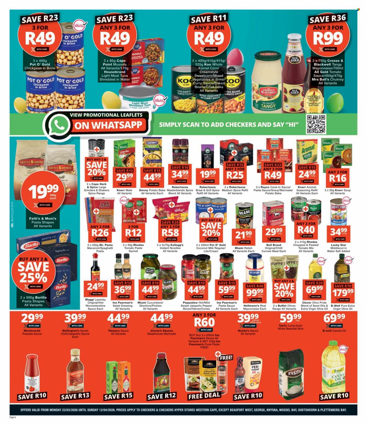 Checkers specials - 23/03/2026 - 12/04/2026. Page 6