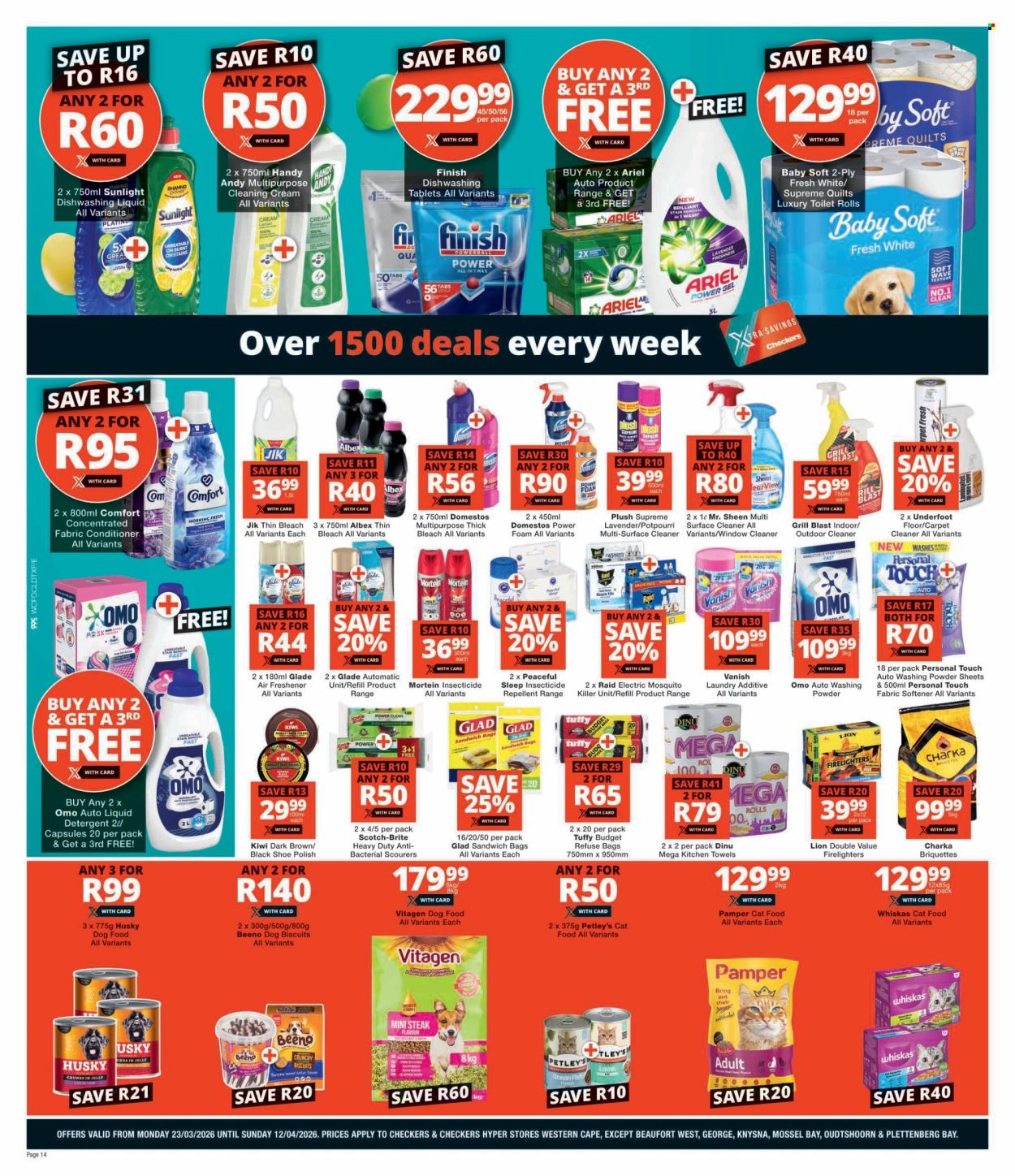 Checkers specials - 23/03/2026 - 12/04/2026. Page 14