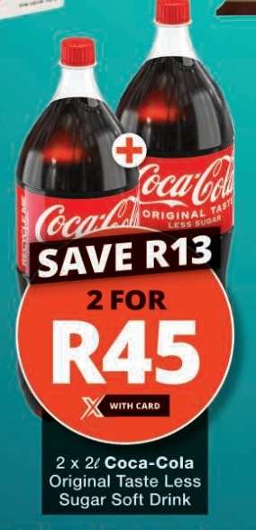 Coca-Cola Original Taste Less Sugar Soft Drink