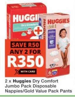 Huggies Dry Comfort Jumbo Pack