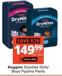 Huggies Drynites Girls/Boys Pyjama Pants