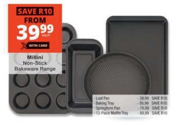 Millini Non-Stick Bakeware Range