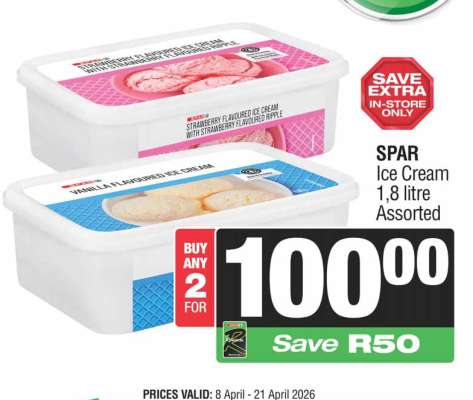 SPAR Ice Cream