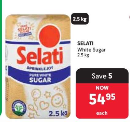 Selati White Sugar