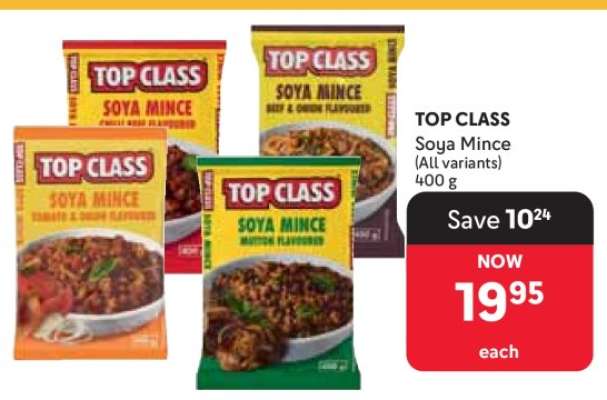 TOP CLASS SOYA MINCE