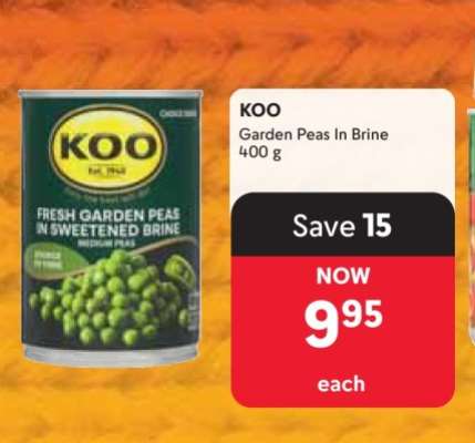 KOO Garden Peas In Brine