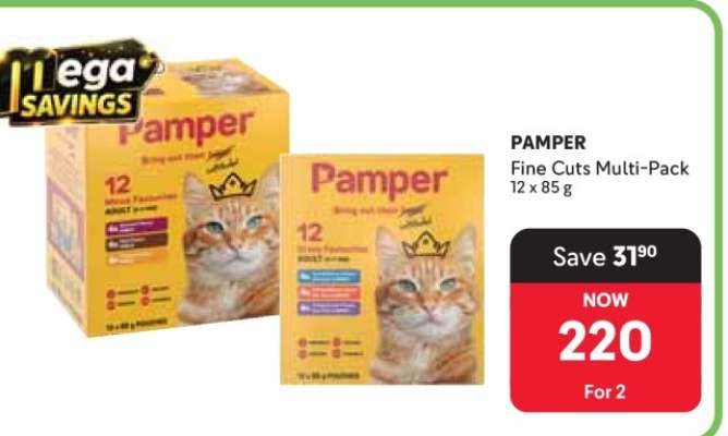 Pamper Fine Cuts Multi Pack