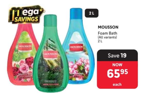 Mousson Foam Bath