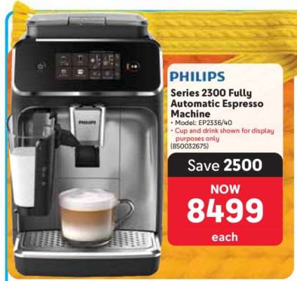 PHILIPS Series 2300 Fully Automatic Espresso Machine
