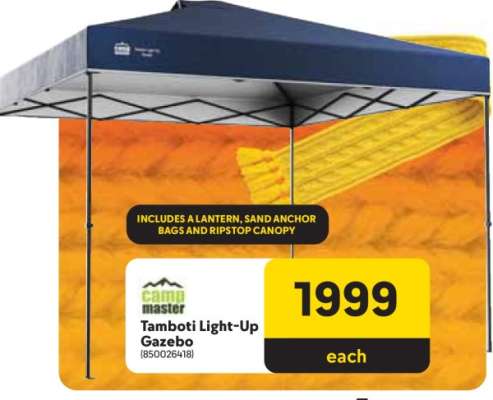 Tamboti Light-Up Gazebo