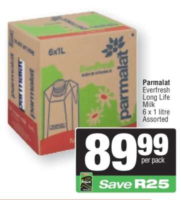PARMALAT EVERFRESH LONG LIFE MILK