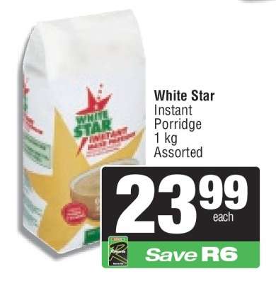 WHITE STAR INSTANT PORRIDGE