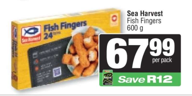 Sea Harvest Fish Fingers