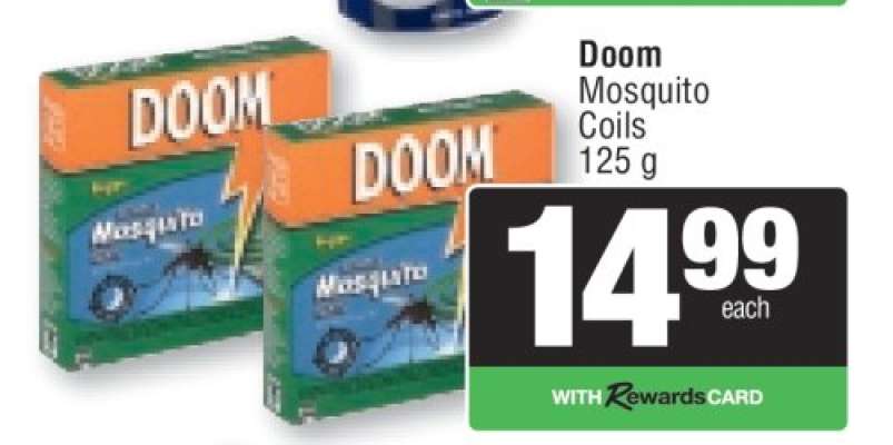 DOOM MOSQUITO COILS