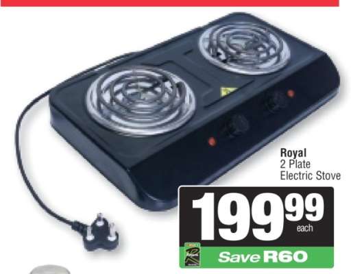 Royal 2 Plate Electric Stove