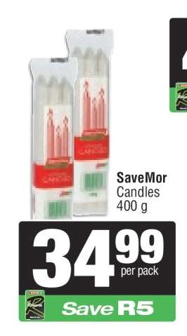 SaveMor Candles
