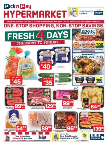 Pick n Pay catalogue  - 09/04/2026 - 12/04/2026.