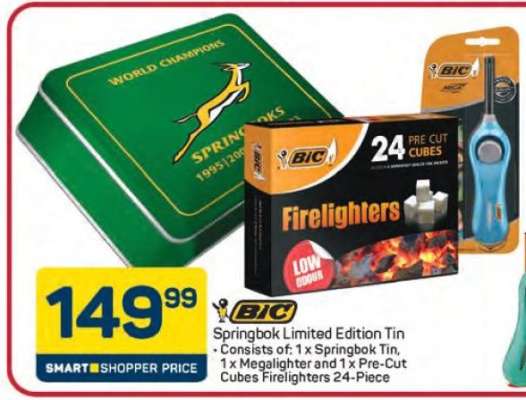 BIC Springbok Limited Edition Tin
