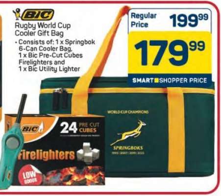 BIC Rugby World Cup Cooler Gift Bag