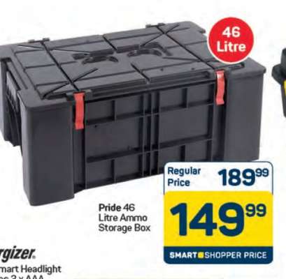 Pride 46 Litre Ammo Storage Box