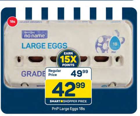 PnP Large Eggs 18s