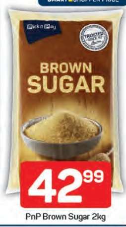 PnP Brown Sugar 2kg