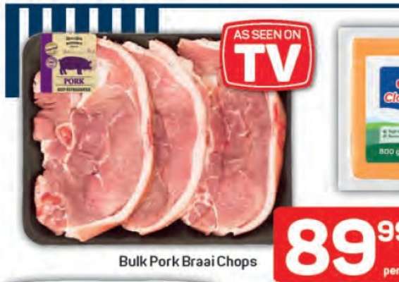 Bulk Pork Braai Chops