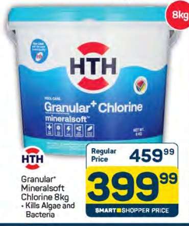 Granular+ Mineralsoft Chlorine 8kg