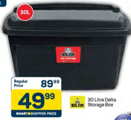 30 Litre Delta Storage Box