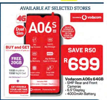 Vodacom A06s 64GB