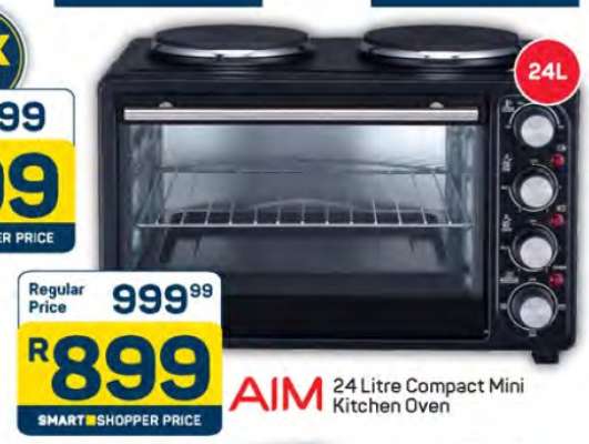 AIM 24 Litre Compact Mini Kitchen Oven