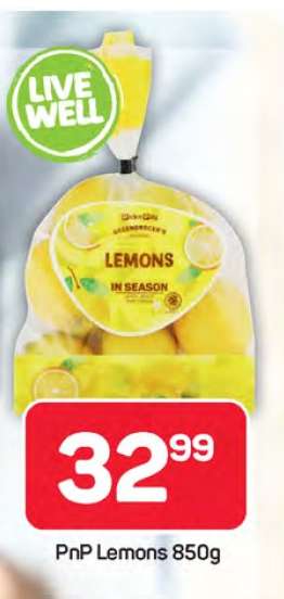 PnP Lemons 850g