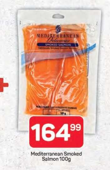 Mediterranean Smoked Salmon 100g