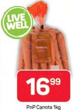 PnP Carrots 1kg