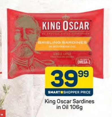 King Oscar Sardines in Oil 106g