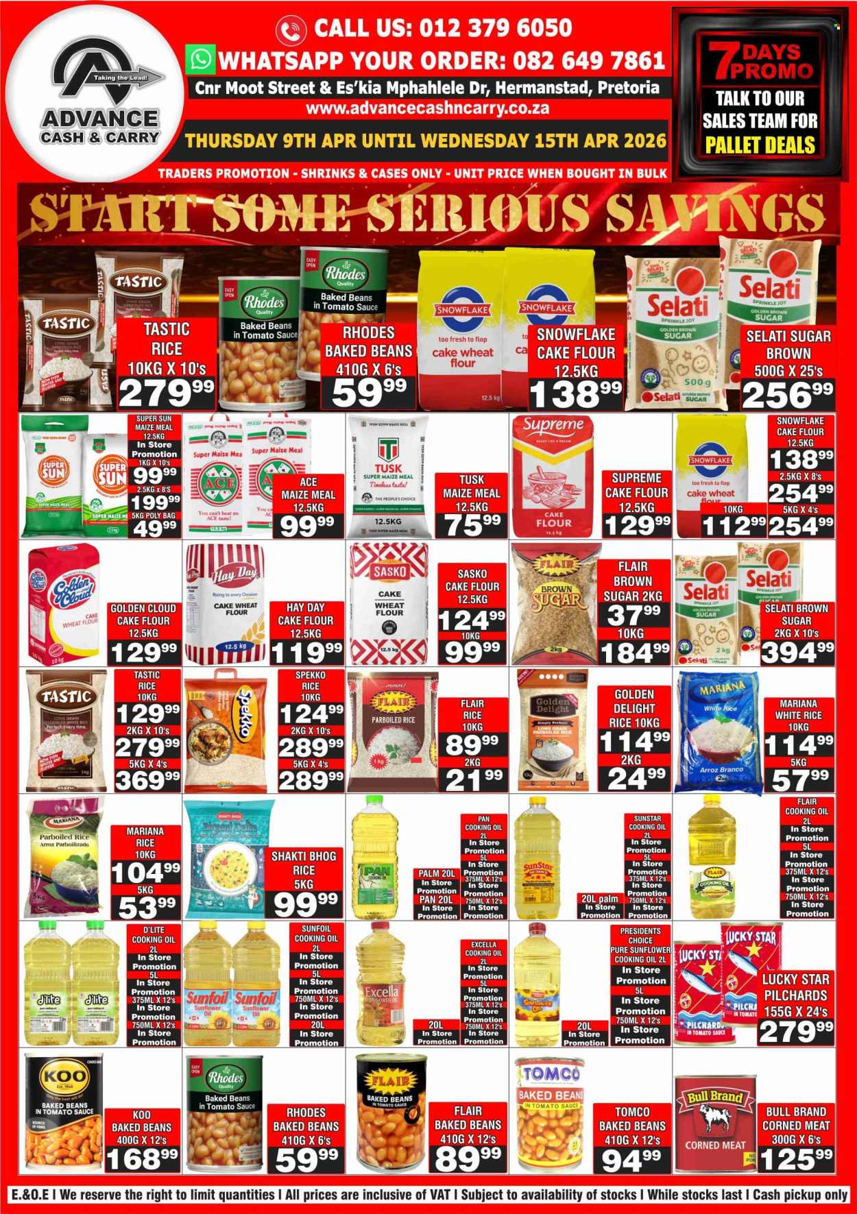 Advance Cash & Carry specials - 09/04/2026 - 15/04/2026. Page 1