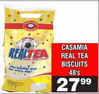 CASAMIA REAL TEA BISCUITS 48's