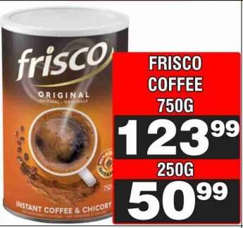FRISCO COFFEE 750G