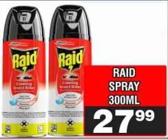 RAID SPRAY 300ML