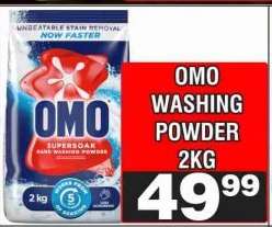 OMO WASHING POWDER 2kg