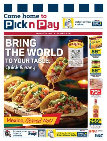 Pick n Pay catalogue  - 09/04/2026 - 23/04/2026.