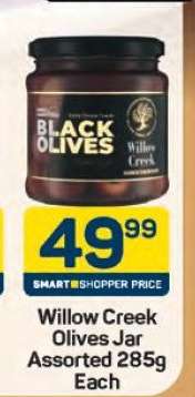 Willow Creek Olives Jar Assorted 285g Each