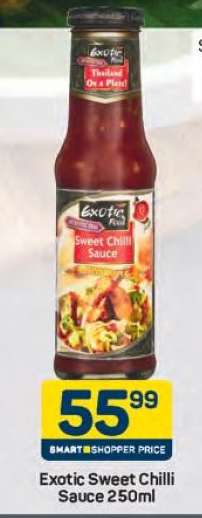 Exotic Sweet Chilli Sauce 250ml
