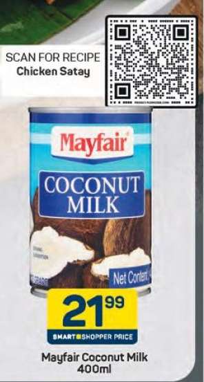 Mayfair Coconut Milk 400ml