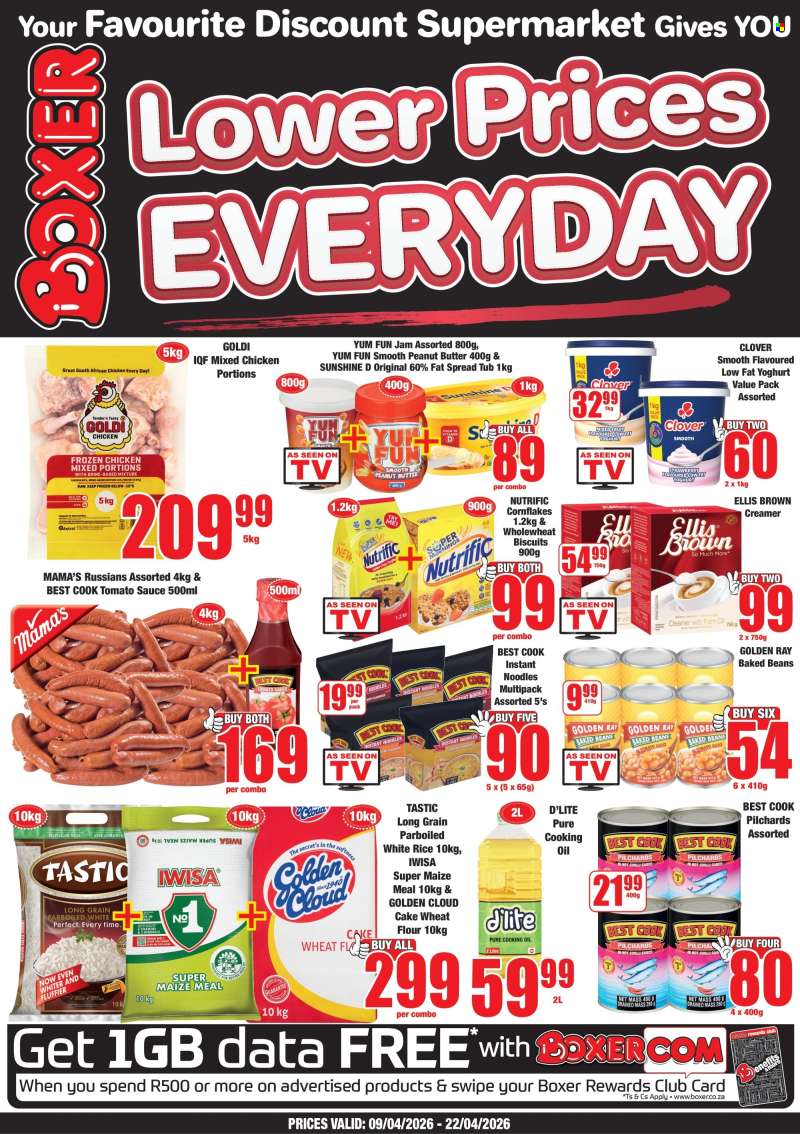 Boxer catalogue  - 09/04/2026 - 22/04/2026.