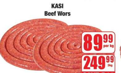 KASI Beef Wors