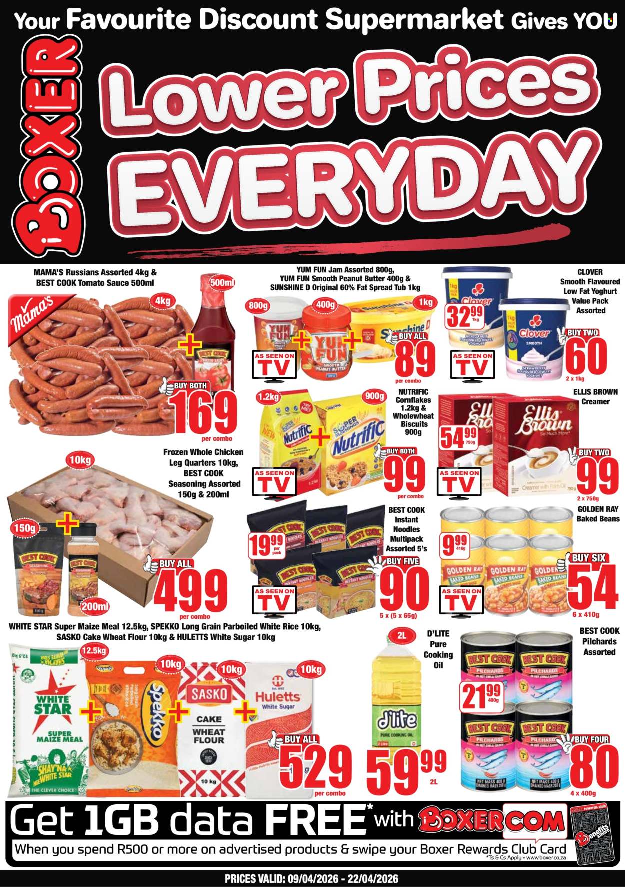 Boxer specials - 09/04/2026 - 22/04/2026. Page 1