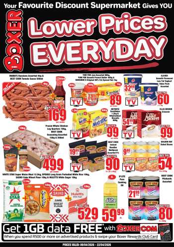 Boxer catalogue  - 09/04/2026 - 22/04/2026.