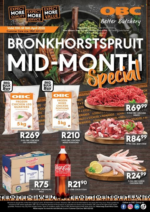 OBC specials - 10/04/2026 - 16/04/2026. Page 1